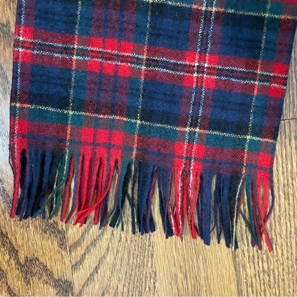 Pendleton Virgin Wool Authentic Macpherson Red Tartan Scarf - Picture 3 of 7